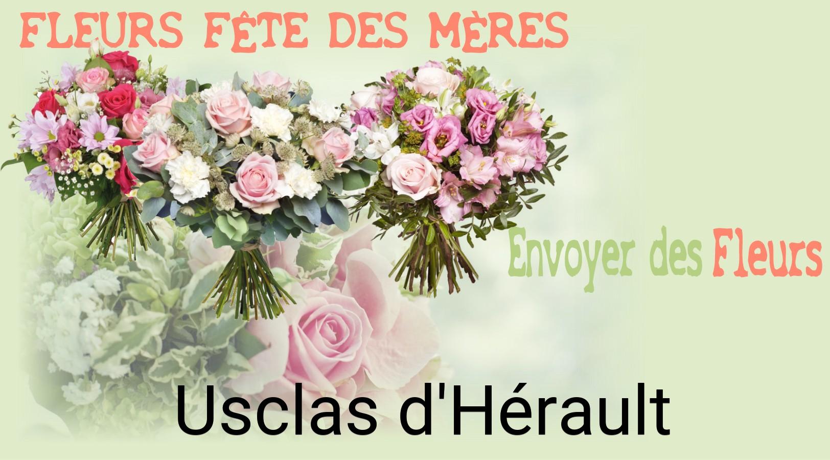Bouquet de Fête des Mères livré à Usclas-d'Hérault